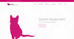 Desktop Screenshot of katoclinicafelina.com